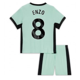 Chelsea Enzo Fernandez #8 3rd Trikot 2023-24 Kurzarm (+ kurze hosen)